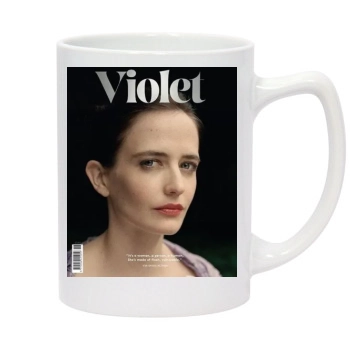 Eva Green 14oz White Statesman Mug