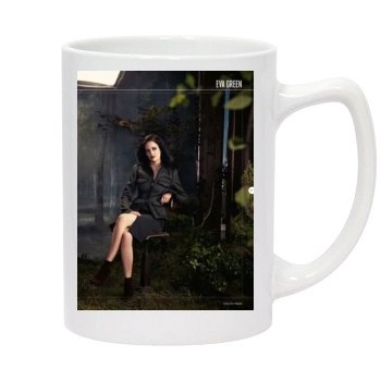 Eva Green 14oz White Statesman Mug