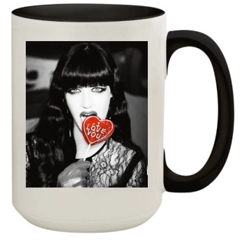 Eva Green 15oz Colored Inner & Handle Mug