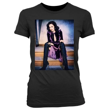 Eva Green Women's Junior Cut Crewneck T-Shirt