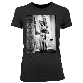 Eva Green Women's Junior Cut Crewneck T-Shirt