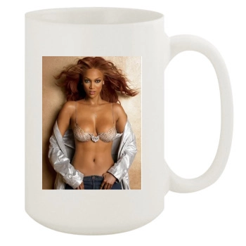 Tyra Banks 15oz White Mug