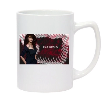 Eva Green 14oz White Statesman Mug