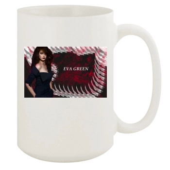 Eva Green 15oz White Mug