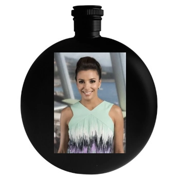 Eva Longoria Round Flask