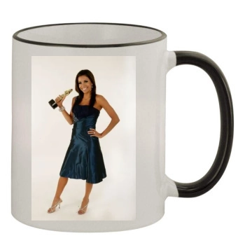 Eva Longoria 11oz Colored Rim & Handle Mug