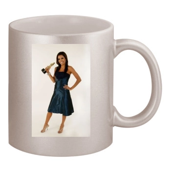 Eva Longoria 11oz Metallic Silver Mug