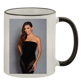 Eva Longoria 11oz Colored Rim & Handle Mug