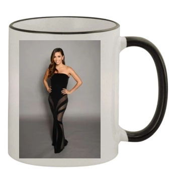 Eva Longoria 11oz Colored Rim & Handle Mug