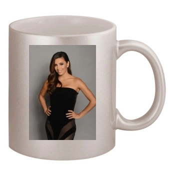 Eva Longoria 11oz Metallic Silver Mug