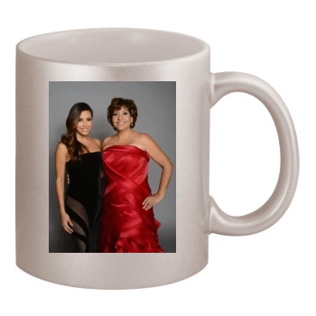 Eva Longoria 11oz Metallic Silver Mug