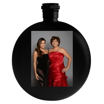 Eva Longoria Round Flask