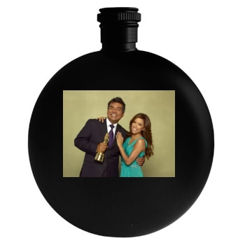 Eva Longoria Round Flask