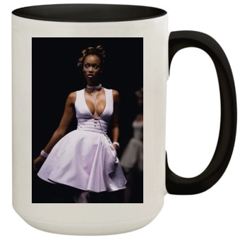 Tyra Banks 15oz Colored Inner & Handle Mug