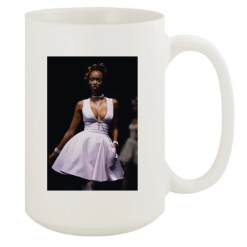 Tyra Banks 15oz White Mug