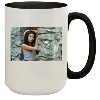 Eva Longoria 15oz Colored Inner & Handle Mug