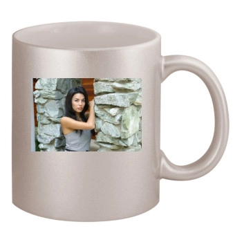 Eva Longoria 11oz Metallic Silver Mug