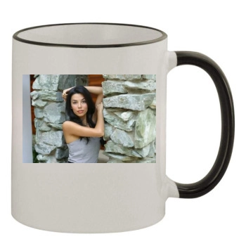 Eva Longoria 11oz Colored Rim & Handle Mug