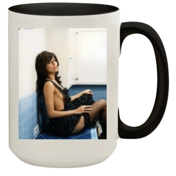 Eva Longoria 15oz Colored Inner & Handle Mug