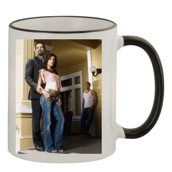 Eva Longoria 11oz Colored Rim & Handle Mug