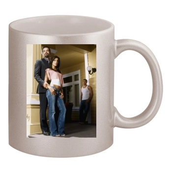 Eva Longoria 11oz Metallic Silver Mug