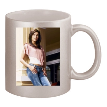 Eva Longoria 11oz Metallic Silver Mug