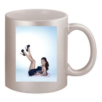 Eva Longoria 11oz Metallic Silver Mug