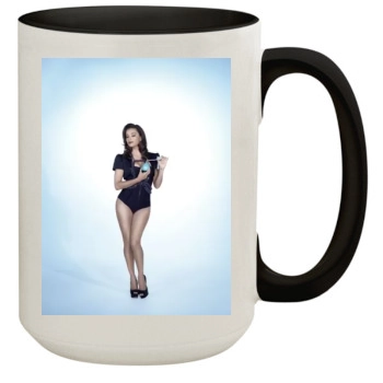 Eva Longoria 15oz Colored Inner & Handle Mug