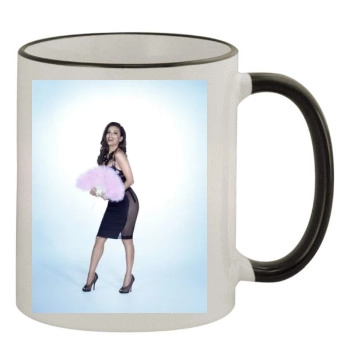 Eva Longoria 11oz Colored Rim & Handle Mug