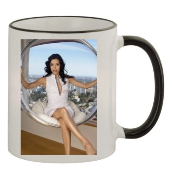 Eva Longoria 11oz Colored Rim & Handle Mug