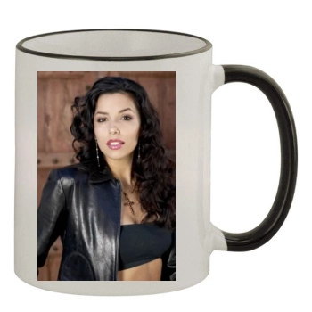 Eva Longoria 11oz Colored Rim & Handle Mug