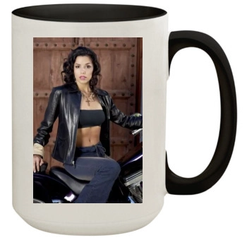 Eva Longoria 15oz Colored Inner & Handle Mug