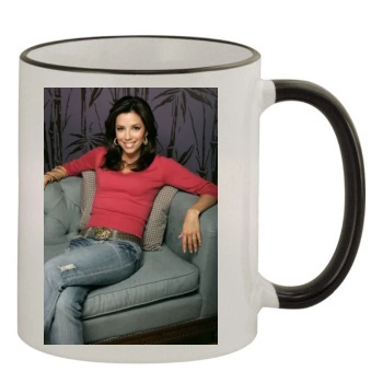 Eva Longoria 11oz Colored Rim & Handle Mug