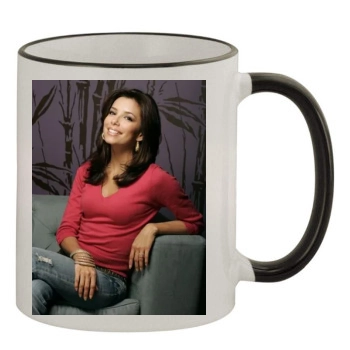 Eva Longoria 11oz Colored Rim & Handle Mug