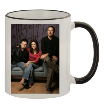 Eva Longoria 11oz Colored Rim & Handle Mug