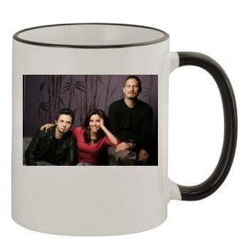 Eva Longoria 11oz Colored Rim & Handle Mug