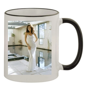 Eva Longoria 11oz Colored Rim & Handle Mug