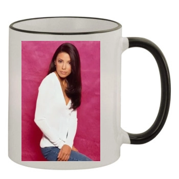 Eva Longoria 11oz Colored Rim & Handle Mug