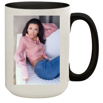 Eva Longoria 15oz Colored Inner & Handle Mug