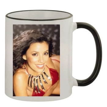 Eva Longoria 11oz Colored Rim & Handle Mug