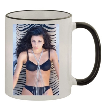 Eva Longoria 11oz Colored Rim & Handle Mug