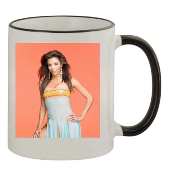 Eva Longoria 11oz Colored Rim & Handle Mug