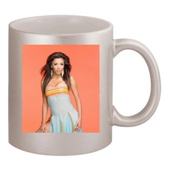 Eva Longoria 11oz Metallic Silver Mug