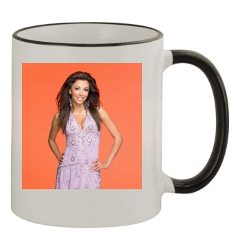 Eva Longoria 11oz Colored Rim & Handle Mug