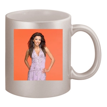 Eva Longoria 11oz Metallic Silver Mug