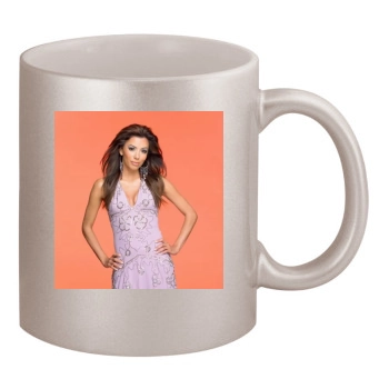 Eva Longoria 11oz Metallic Silver Mug