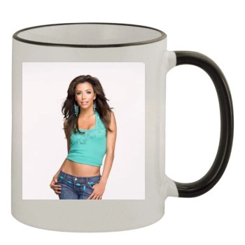 Eva Longoria 11oz Colored Rim & Handle Mug