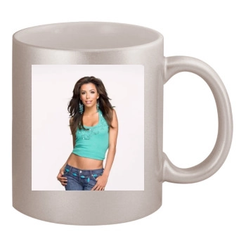 Eva Longoria 11oz Metallic Silver Mug