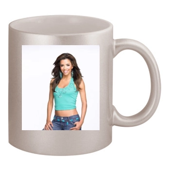 Eva Longoria 11oz Metallic Silver Mug