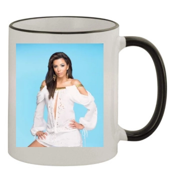 Eva Longoria 11oz Colored Rim & Handle Mug